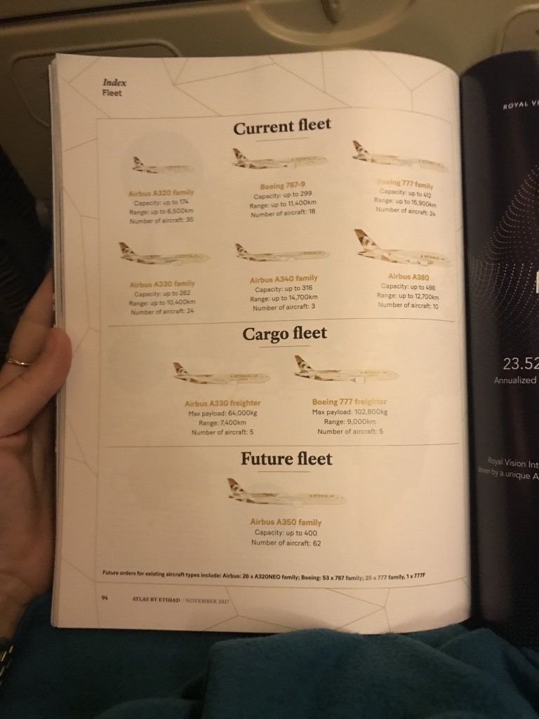 Etihad fleet
