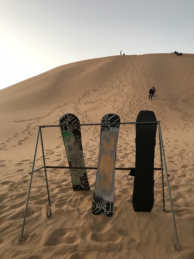 Sandboarding