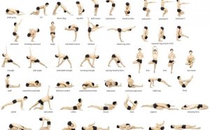 Basic yoga asanas