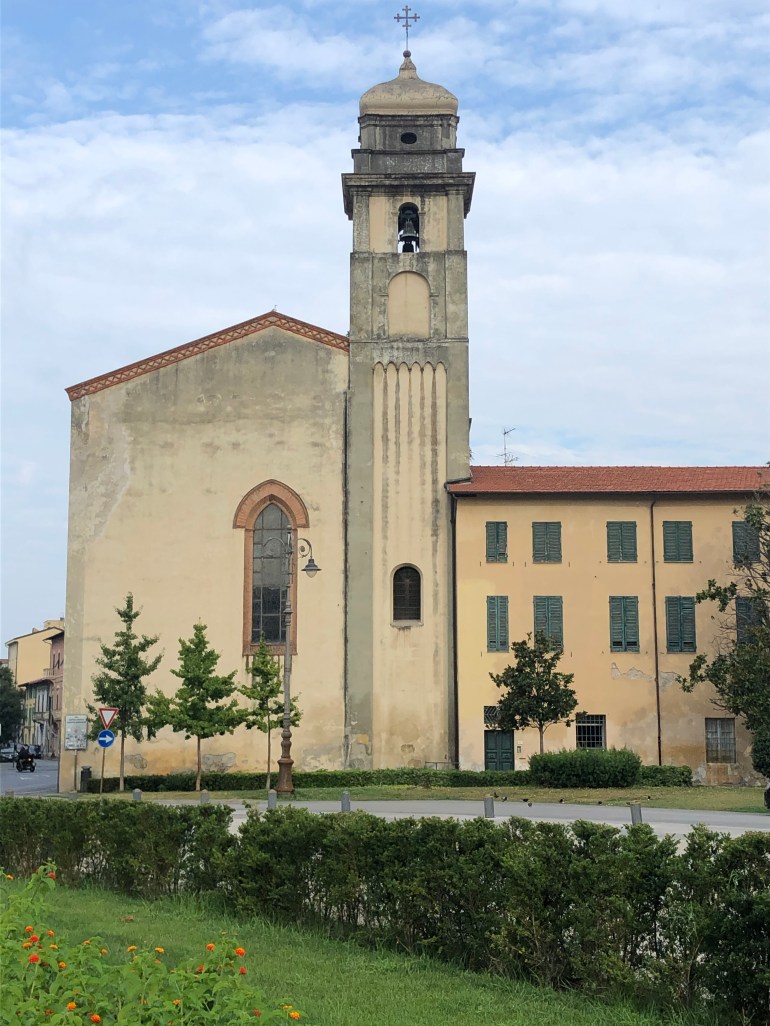 Leaning tower in Pisa